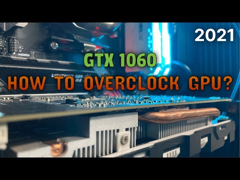 How to Overclock Graphics card [GTX 1060 6GB - 2100 MHz] using MSI Afterburner