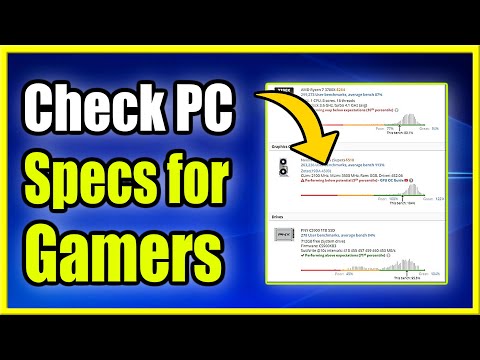 How to Check PC Specs for GAMERS (Windows 10 Tutorial)
