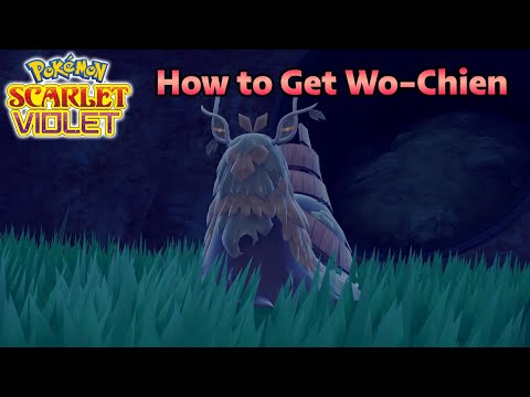 How to get Wo-Chien in Pokemon Scarlet and Violet! All Legendary Pokemon Stake Locations