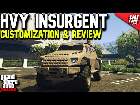 HVY Insurgent Customization &amp; Review | GTA Online