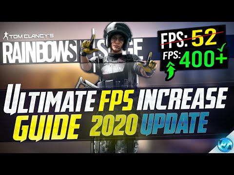 🔧 Rainbow Six Siege: Dramatically increase performance / FPS with any setup! 2020 MAJOR Update