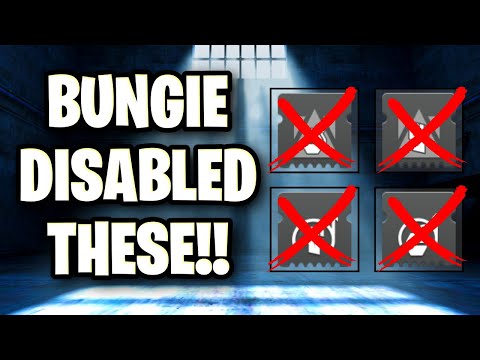 WHY BUNGIE DISABLED THESE 4 MODS!