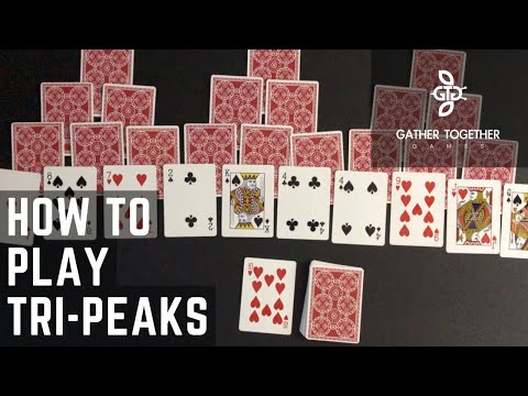 How To Play Tri Peaks Solitaire