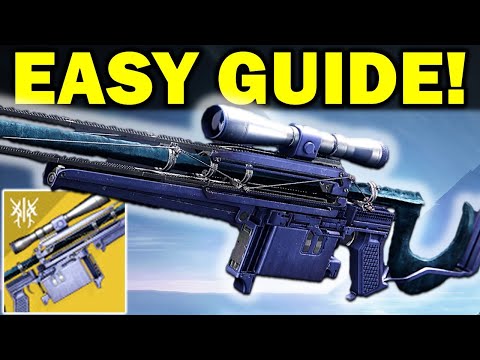 Destiny 2: How to get The CLOUDSTRIKE Exotic Sniper FAST &amp; EASY! | Beyond Light