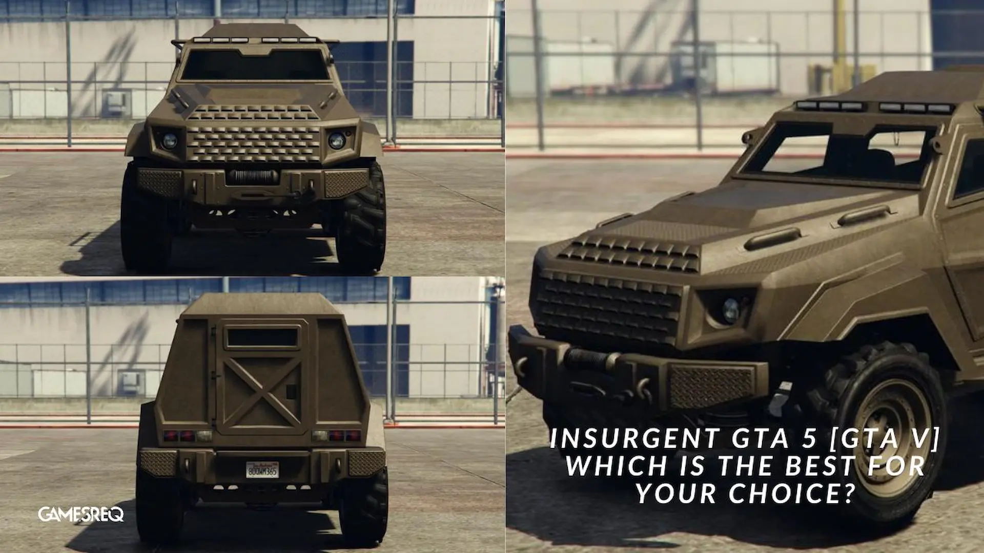 Insurgent GTA 5 GTA V Which Is The Best For Your Choice
