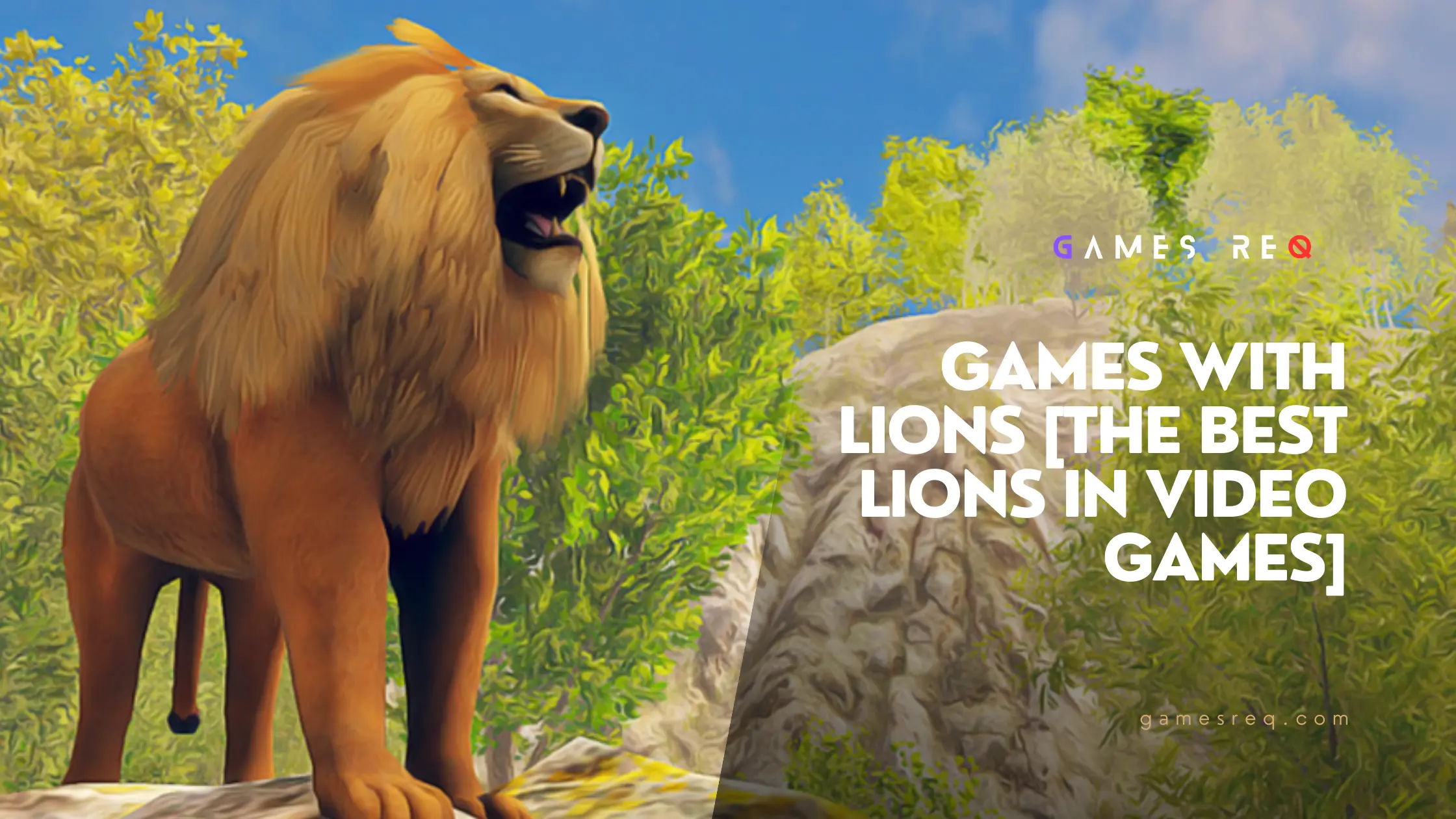 Games With Lions The Best Lions in Video Games