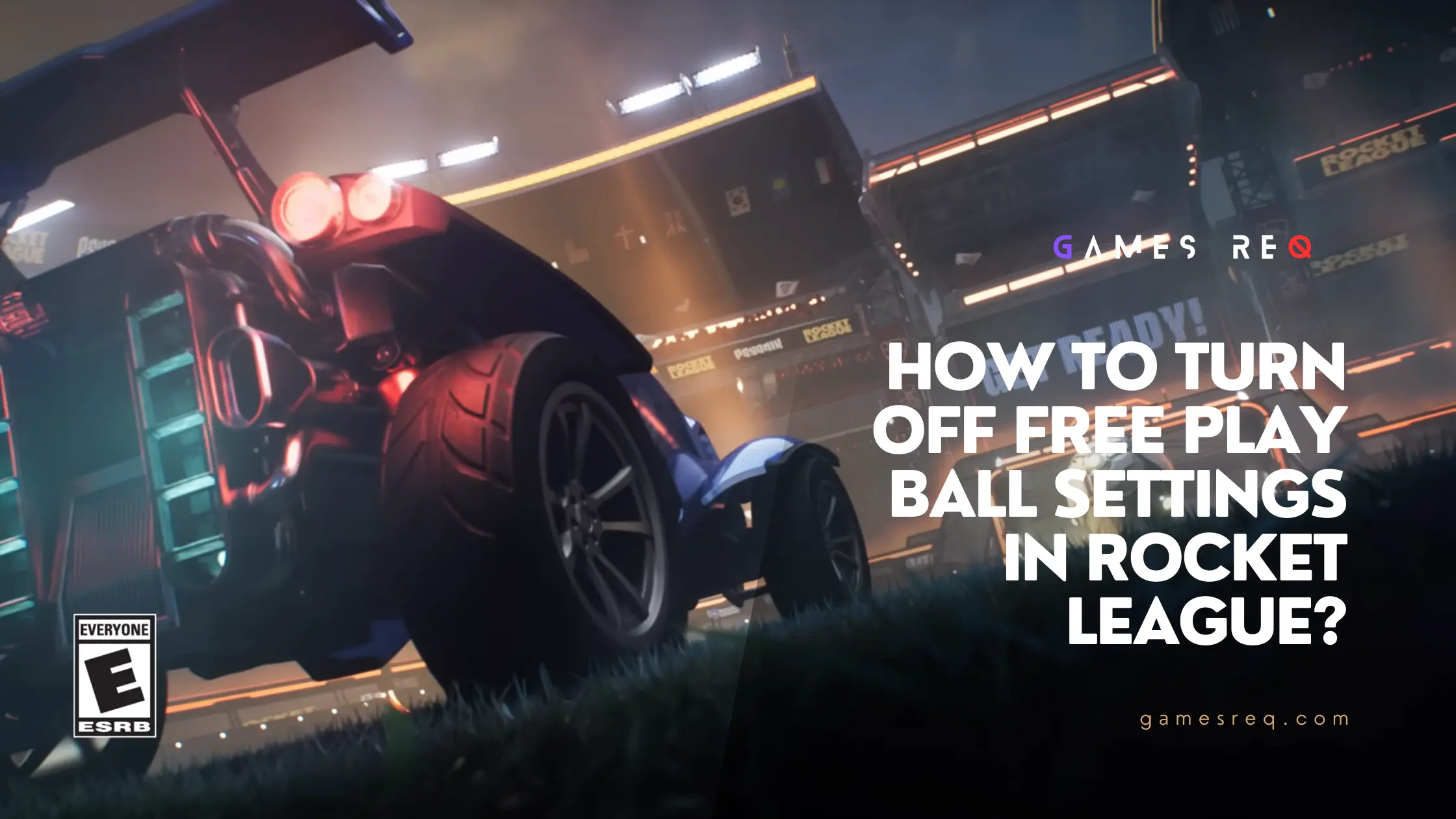 How To Turn Off Free Play Ball Settings in Rocket League