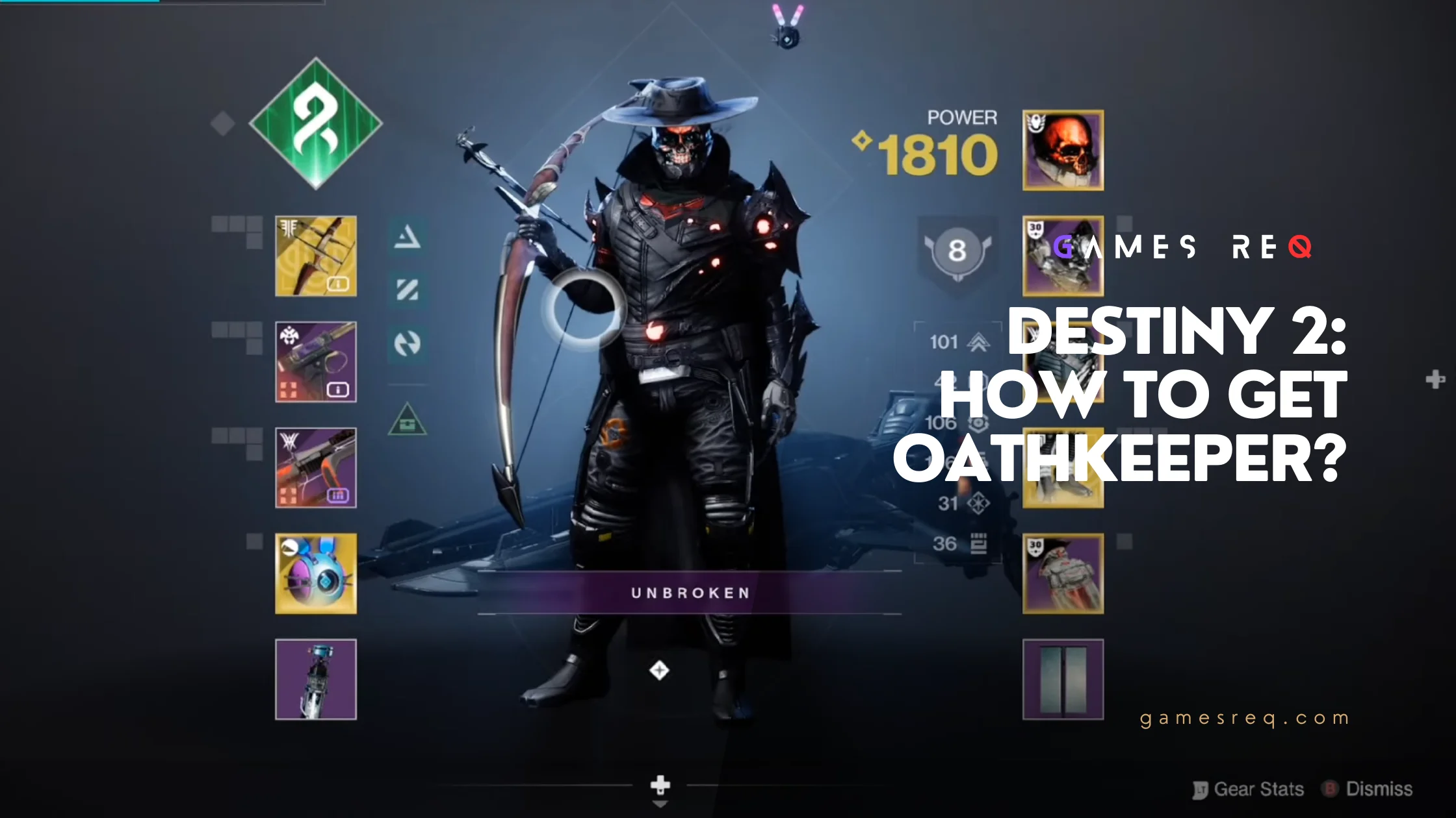 Destiny 2 How To Get Oathkeeper