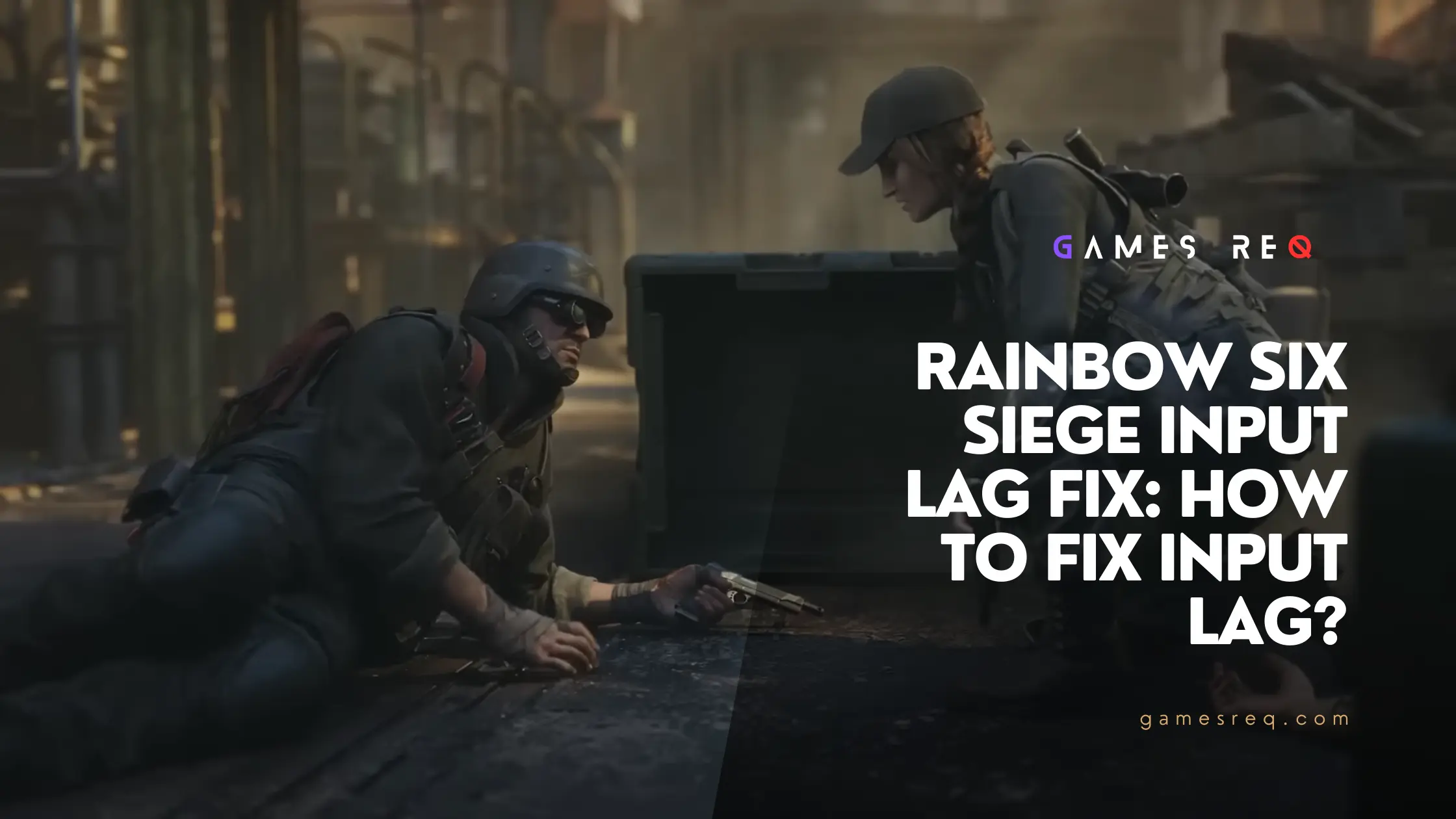 Rainbow Six Siege Input Lag Fix How to Fix Input Lag for a Smoother Competitive