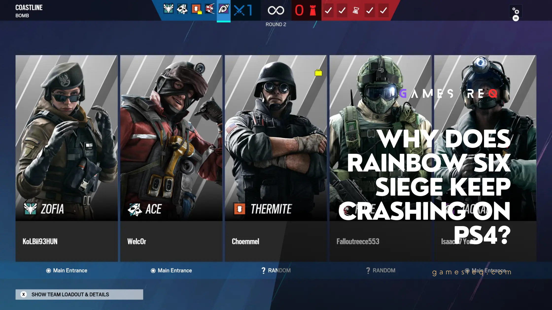 Why Does Rainbow Six Siege Keep Crashing on PS4 Solutions and