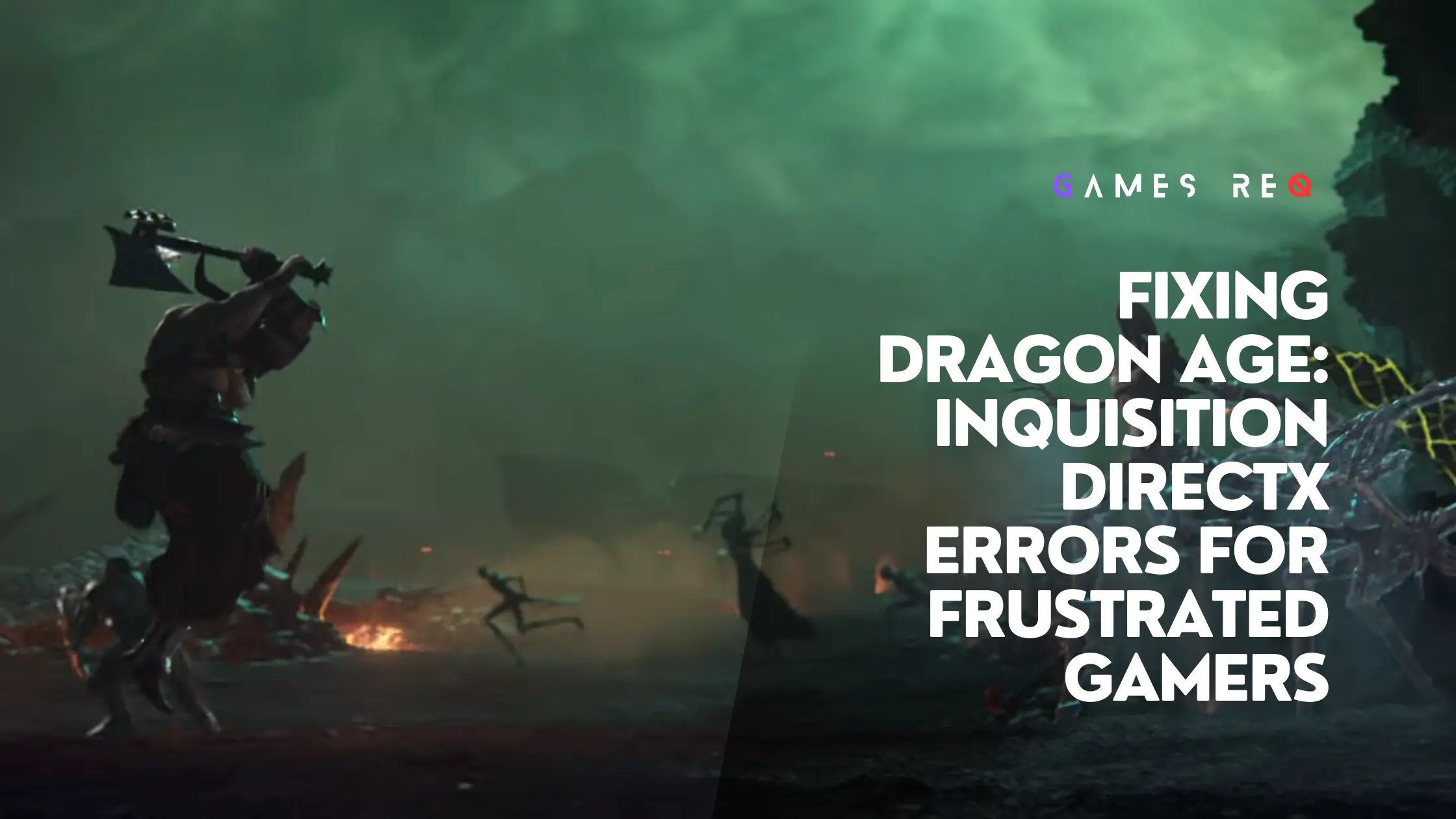 fixing dragon age inquisition directx errors for frustrated gamers