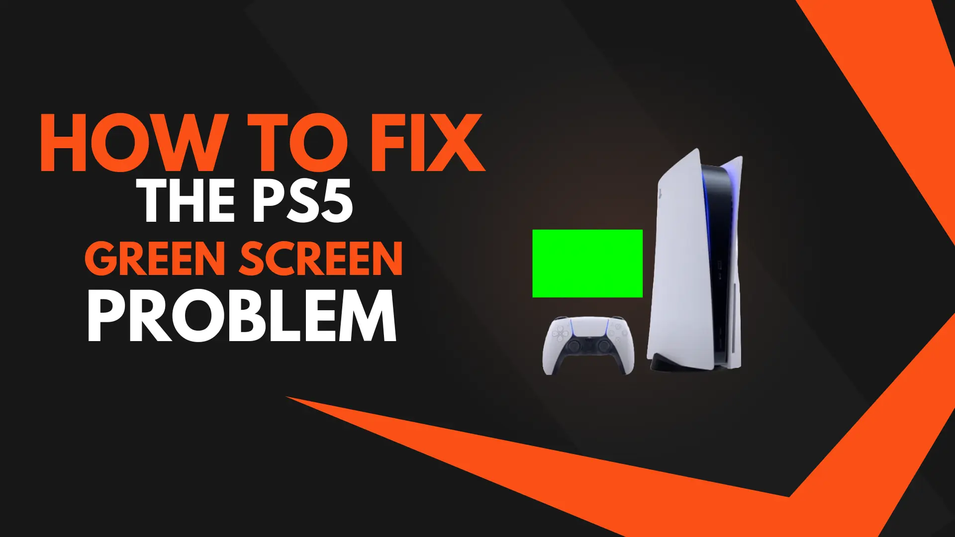 how to fix the ps5 green screen tips