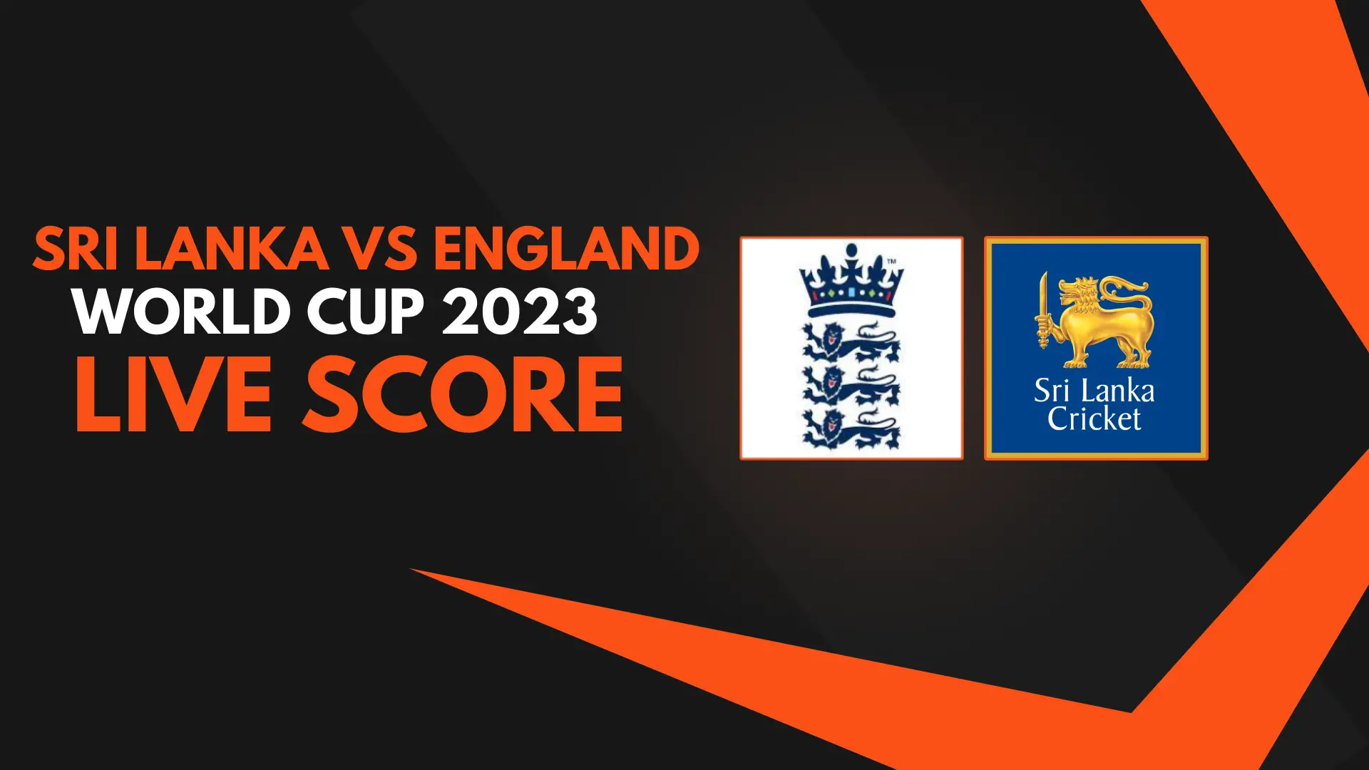 sri lanka vs england world cup 2023 live score follow the match live on my gaming blog