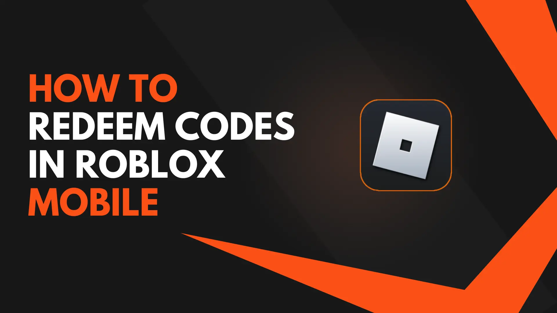 How To Redeem Codes In Roblox Mobile Simple Guide Games Req