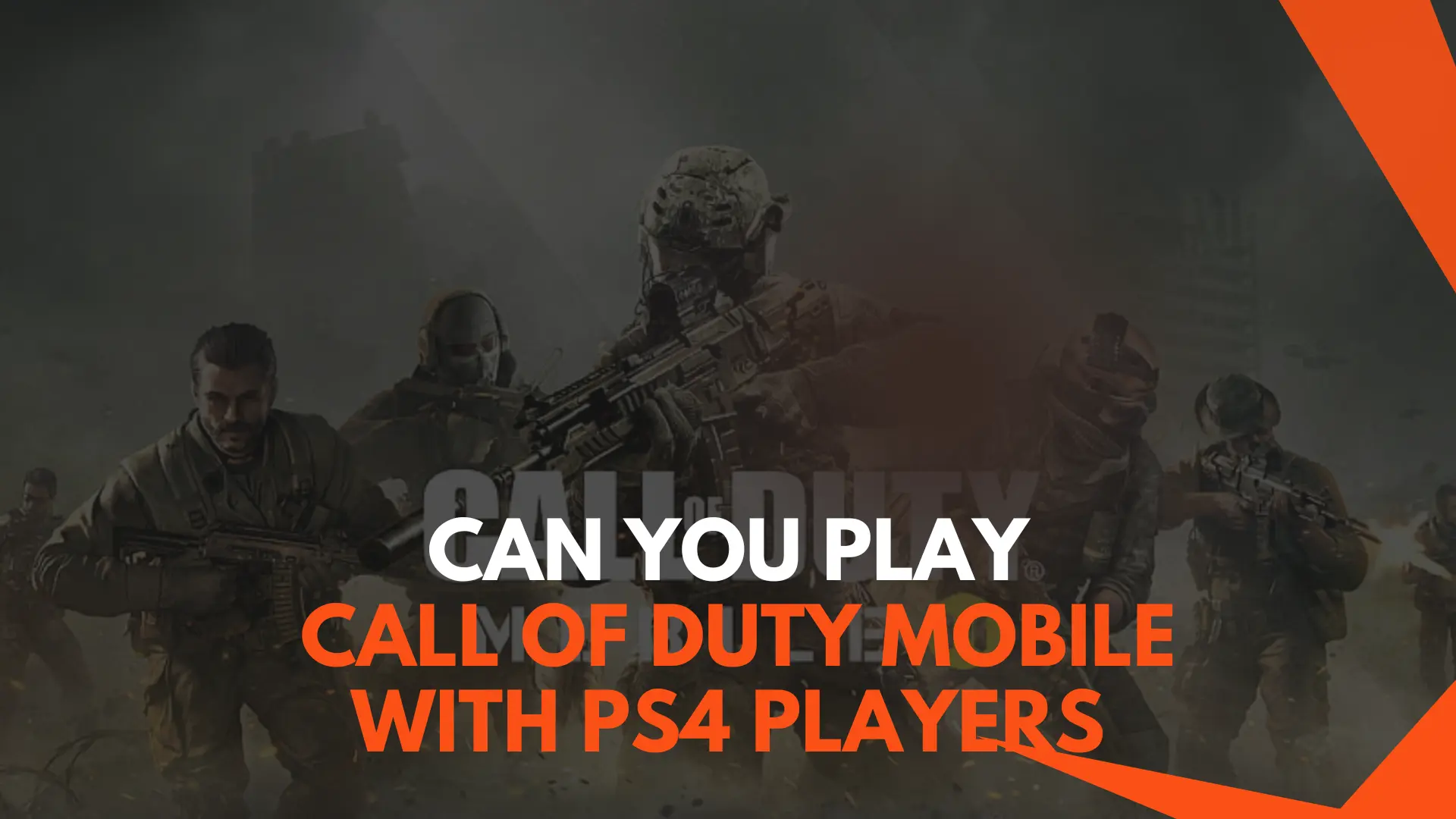 Can You Play Call of Duty Mobile with PS4 Players