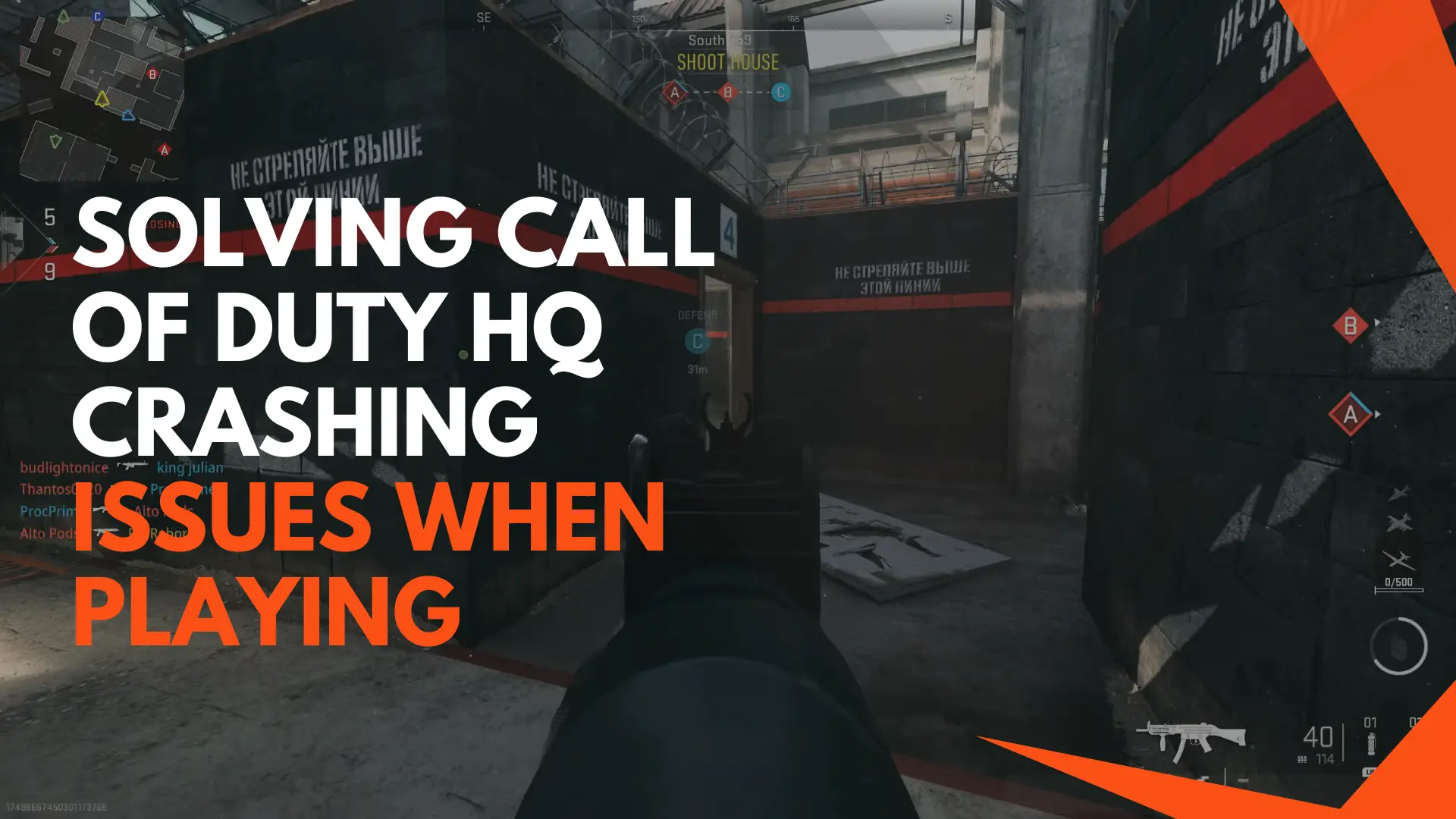 Solving Call of Duty HQ Crashing Issues When Playing