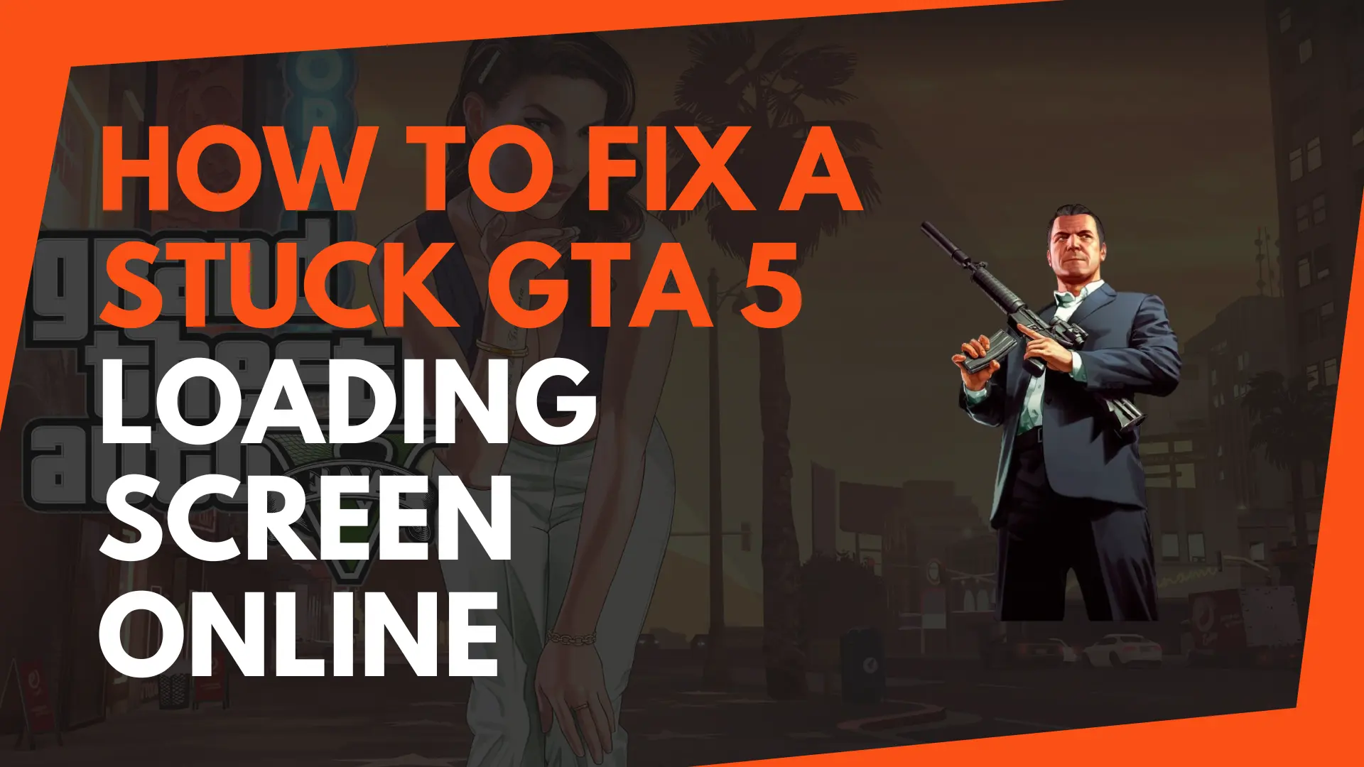 How to fix a stuck gta 5 loading screen online