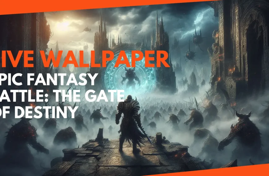 Free Epic Fantasy Battle: The Gate of Destiny Live Wallpaper Video For Pc