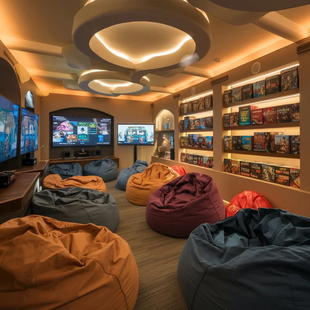 a photo of a cozy game room designed for multiplay GRtyPcscTSyvbHOWYb1xgg JYX8jMBbThy9rlu1kMLk A