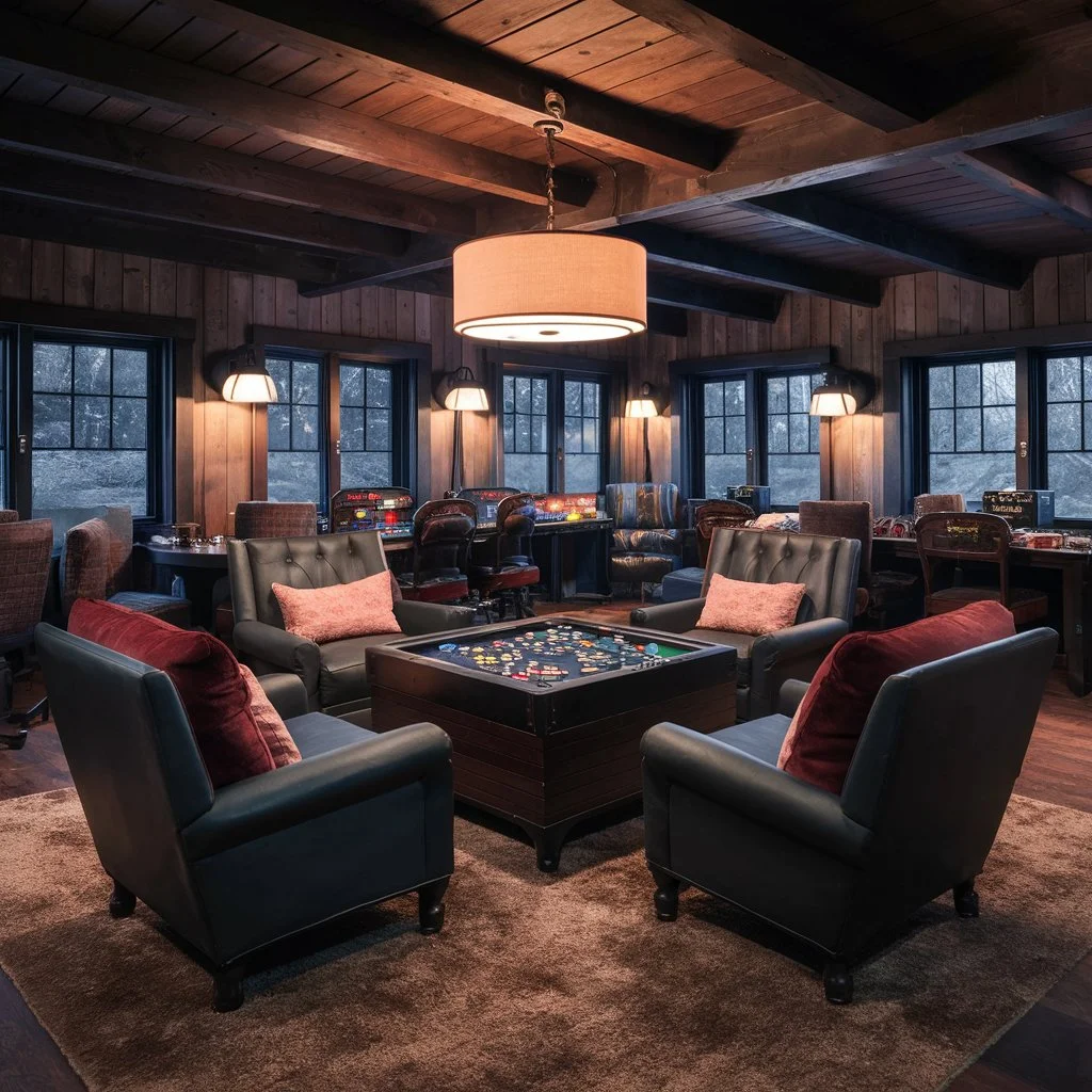 cozy gaming lounge imagine a comfortable game room A sZ0YxMQaKiACc7Gsox0A jBXMlQ2PT6OrUCGO78 6OA 1