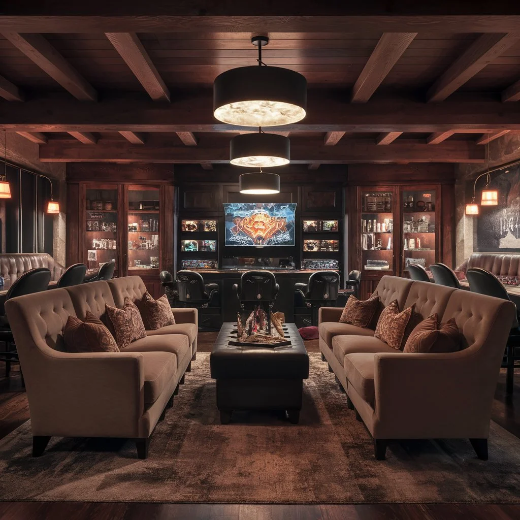 cozy gaming lounge imagine a comfortable game room PeT2U7z9THGlWUuvPbbEXg jBXMlQ2PT6OrUCGO78 6OA