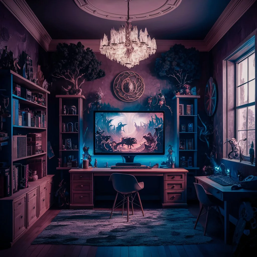 magical fantasy realm design a game room that tran g943ZjrES qlBSlYngJ4Tw I8lkiPKVRQObCBd3HWnlLg