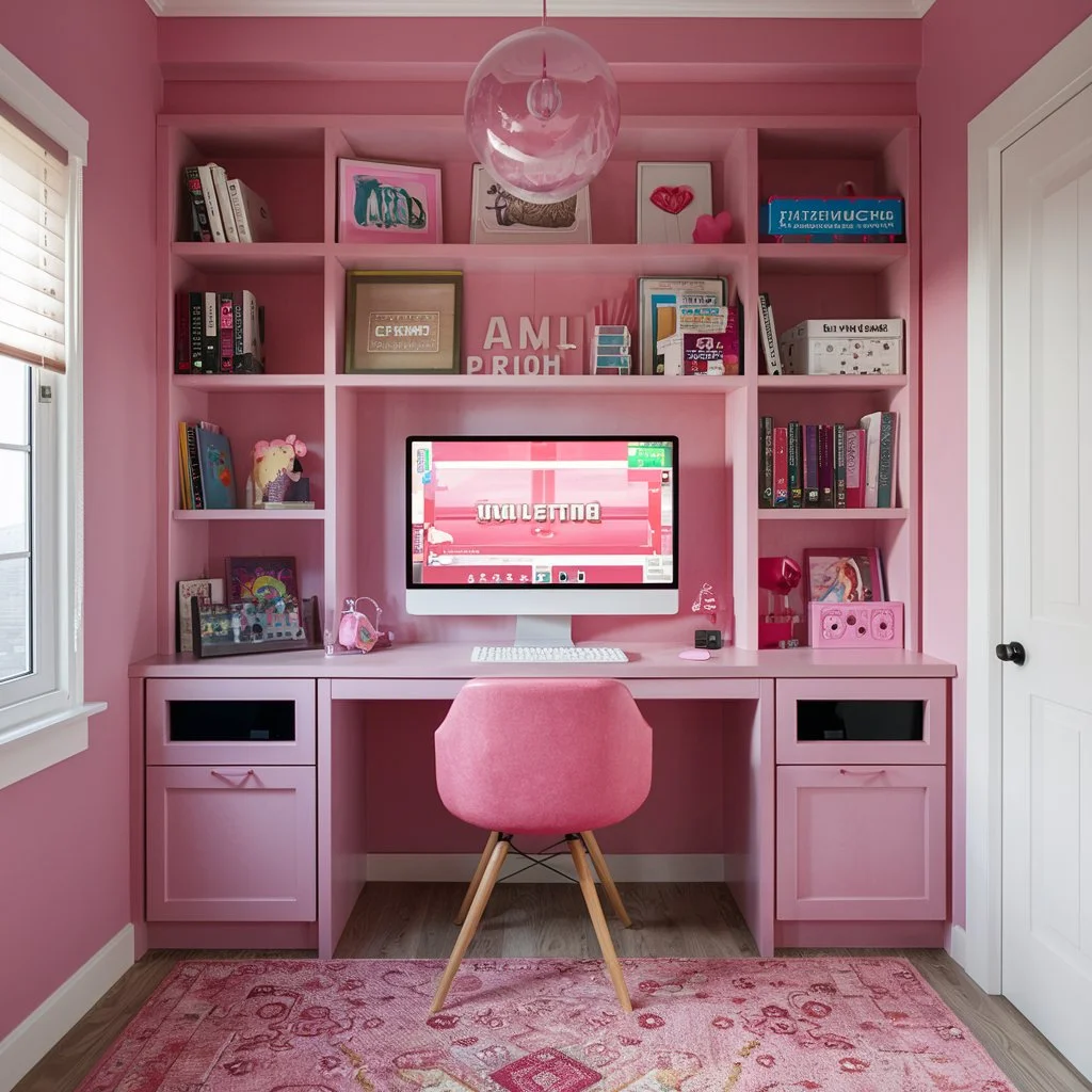 pc game room ideas for girls use pink color FGKsCQY6Tw21lmq1rRqrgg LqDYyBf2S SukwWkPtGnow