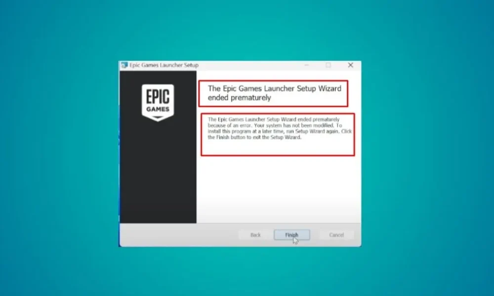 [SLOVED] How To FIX Epic Games Launcher Setup Wizard Ended Prematurely